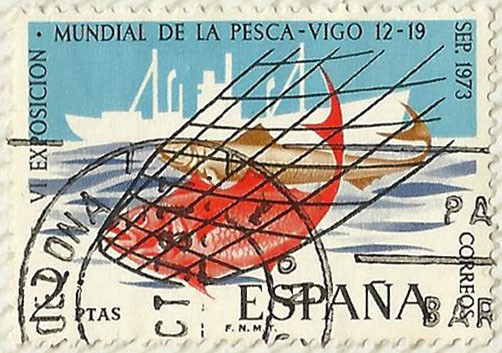 VI EXPOSICION DE LA PESCA . VIGO ' 73