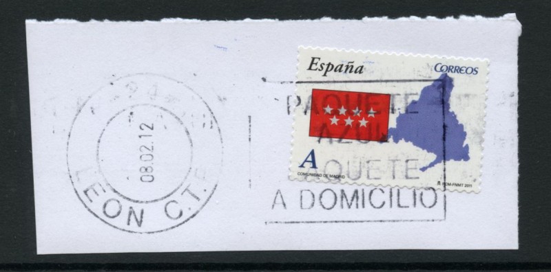 ESPAÑA 2011_4616_AUT0NOMIAS MADRID 0,55 US$