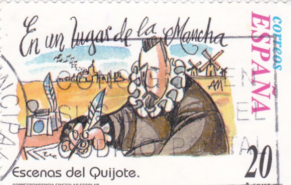 Escenas del Quijote-  EN UN LUGAR DE LA MANCHA                (N)