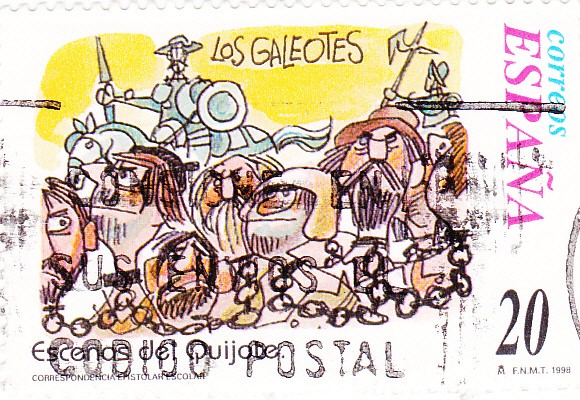 Escenas del Quijote-LOS GALEOTES                  (N)