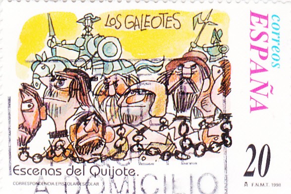 Escenas del Quijote-LOS GALEOTES                  (N)