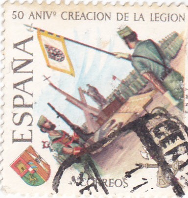 50 aniv. creación de la Legión        (N)