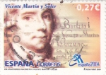250 Aniversario Nacimiento  Vicente Martí y Soler -Compositor   (N)