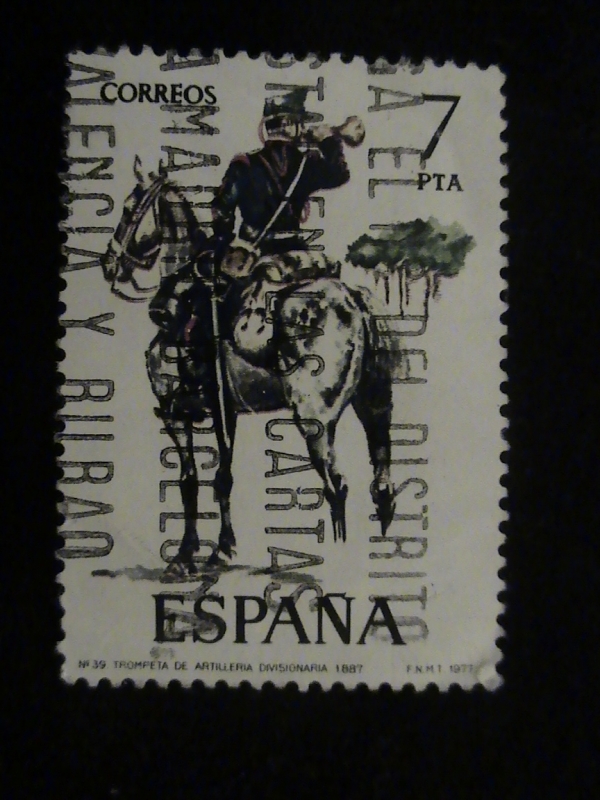 TROMPETA DE ARTILLERÍA 1887