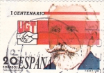I Centenario de la UGT- Pablo Iglesias    (Ñ)
