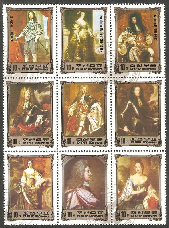 1787 - Monarcas de Europa