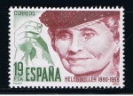 Edifil  2574  Centenario de Helen Keller.  