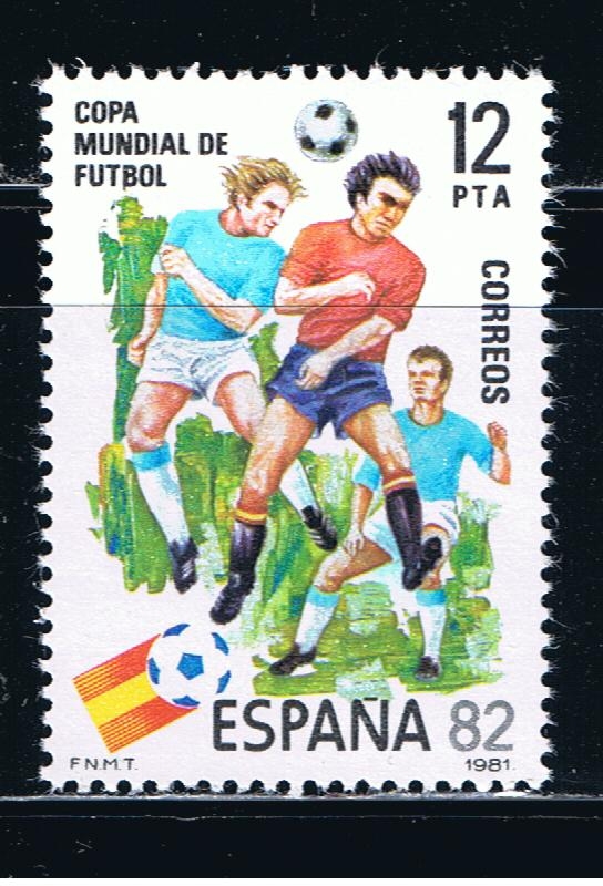 Edifil  2613  Copa Mundial de Fútbol, España´82   