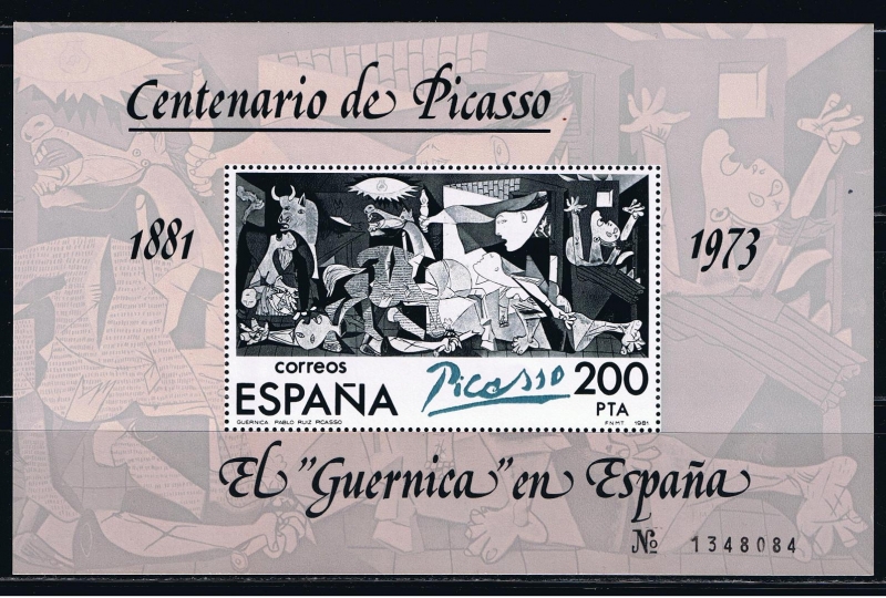 Edifil  2631  El Gernica en España.  
