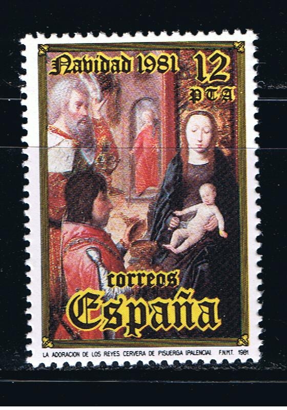 Edifil  2633  Navidad´81  
