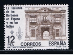 Edifil  2642  La Hacienda de los Borbones en España y en las Indias.  