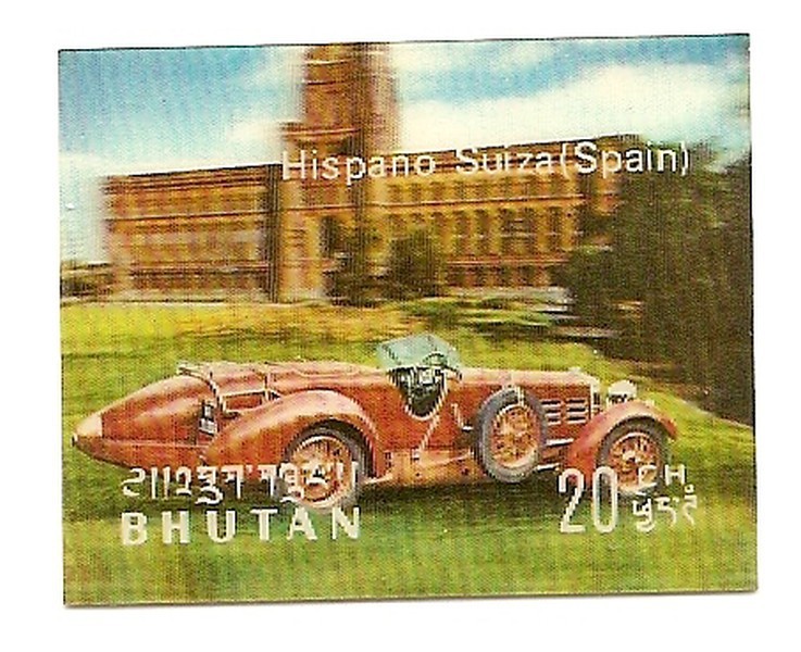 Automóviles de Época  Hispano Suiza  3D