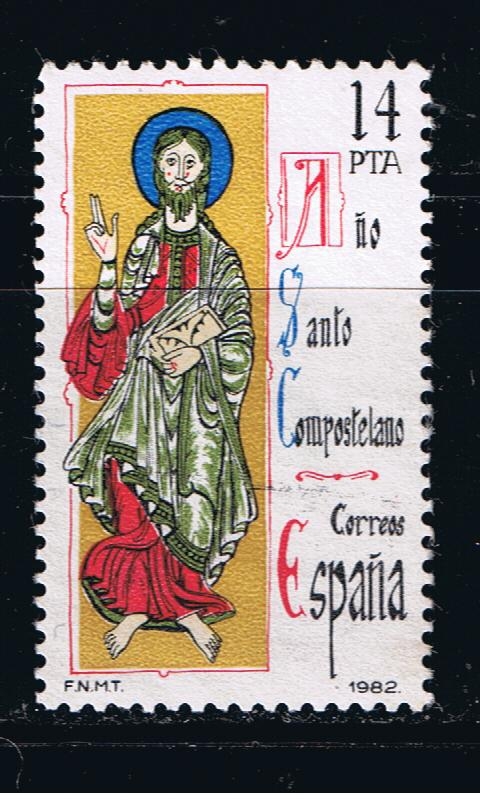 Edifil  2649  Año Santo Compostelano.  