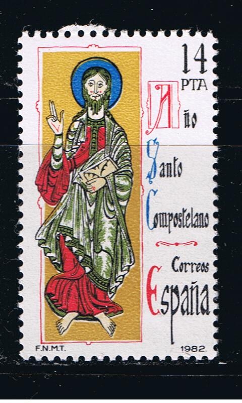 Edifil  2649  Año Santo Compostelano.  