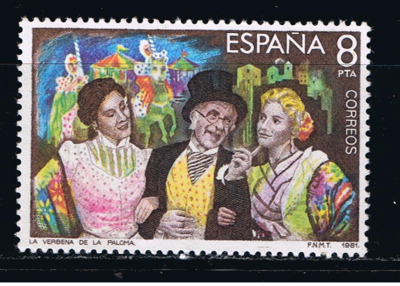 Edifil  2656  Maestros de la Zarzuela.   