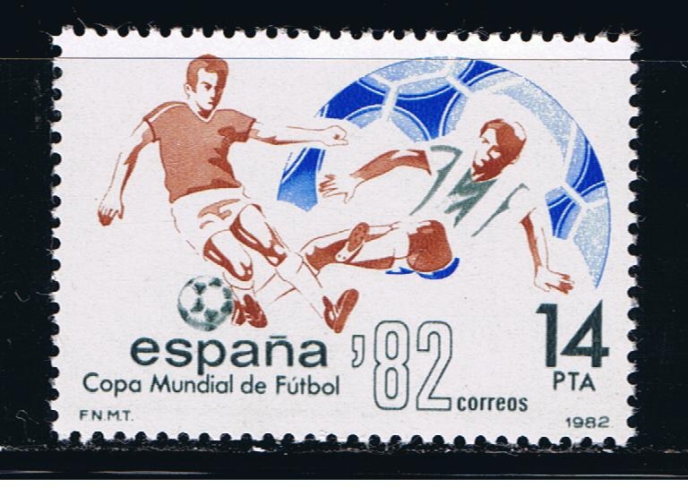 Edifil  2661  Copa Mundial de Fútbol España ´82.  