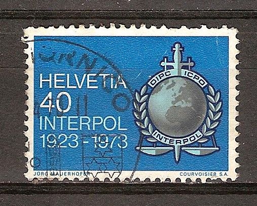 50 aniv de la Organización Internacional de Policía Criminal (Interpol).