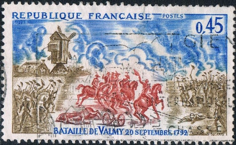 HISTORIA DE FRANCIA. BATALLA DE BALMY. Y&T Nº 1679