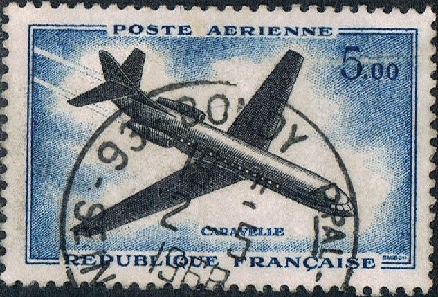 PROTOTIPOS. SUD AVIATIO. CARAVELLE. Y&T Nº A40