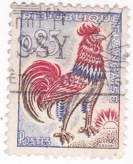 Gallo símbolo frances