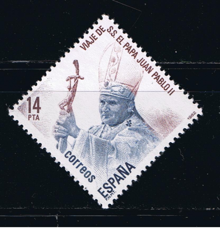 Edifil  2675 Visita de S.S. el Papa Juan Pablo II a España.  