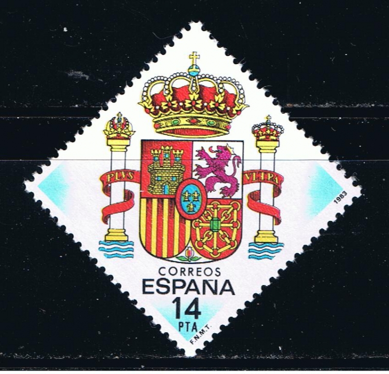 Edifil  2685  Escudo de España.  