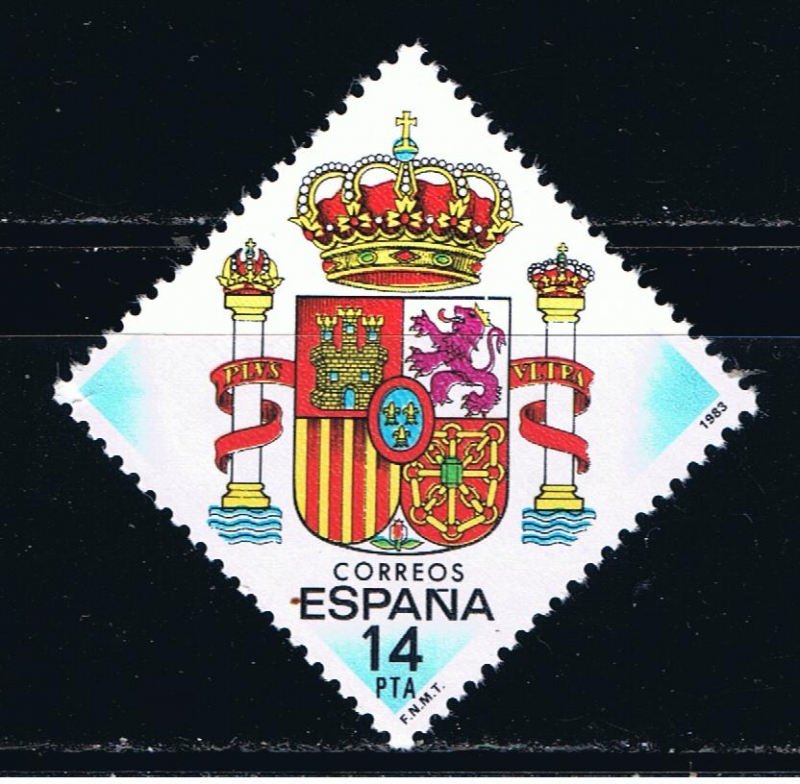 Edifil  2685  Escudo de España.  