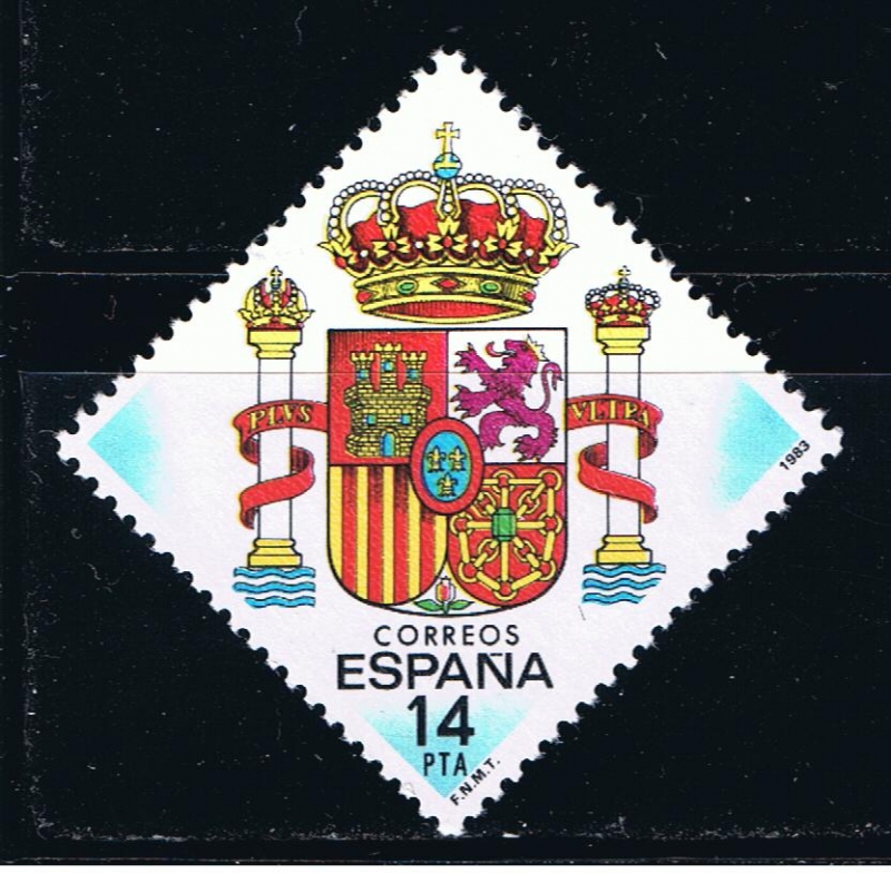 Edifil  2685  Escudo de España.  