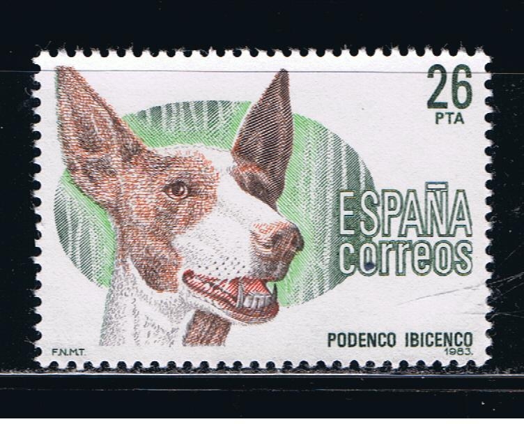 Edifil  2713  Perros de raza españoles.  