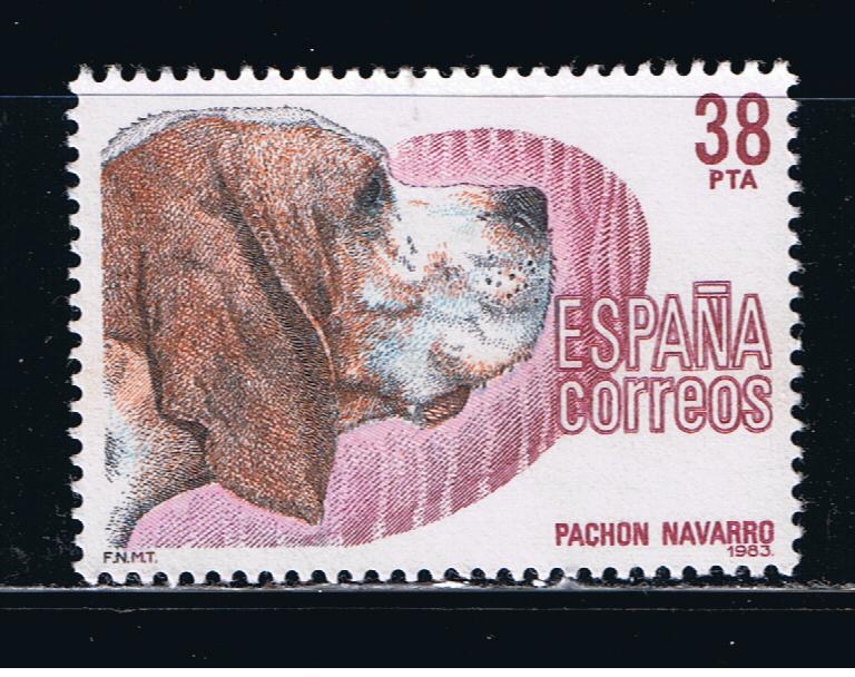 Edifil  2714  Perros de raza españoles.  