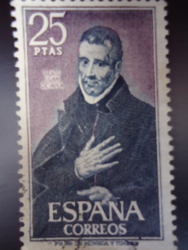 Ed:1961 - Personajes  Españoles - Beato; San Juan  de  Avila (1500.1568)