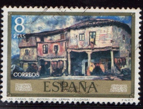 1971 Día del sello.Zuloaga. Casa de Botero en Lerma - Edifil:2026