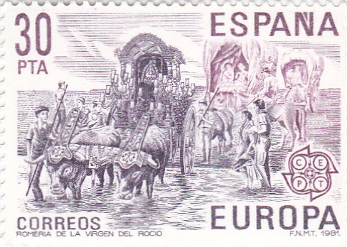 Europa-CEPT 1981 Romería de la Virgen del Rocio           (o)