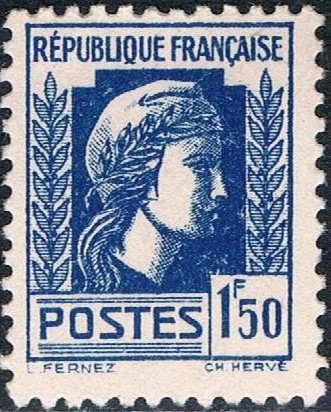 MARIANNE DE FERNEZ 1944. Y&T Nº 639