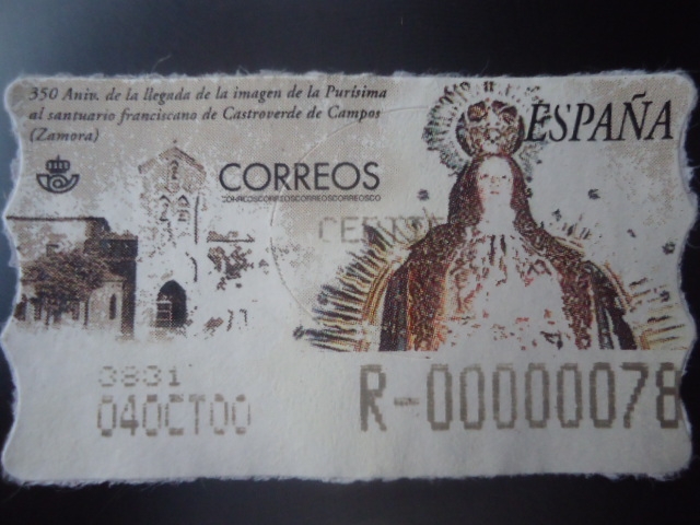 350 Aniv. Llegada imagen de la Purisíma al Santuario Franciscano Castroverde de Campos-Zamora