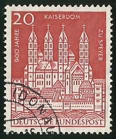 900 JAHRE KAISERDOM ZU SPEYER - D.B POST