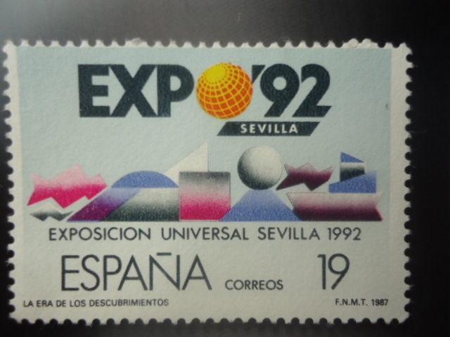 EXPO 92 SEVILLA-Exposición Universal Sevilla 1992.-La era de lo Descubrimientos.