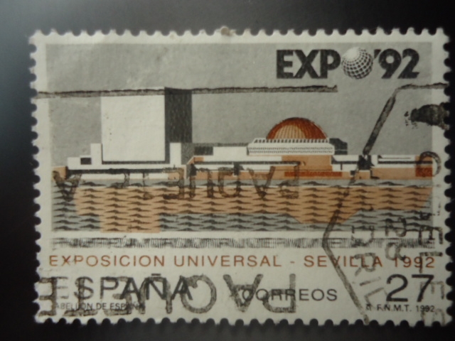 EXPO 92 SEVILLA-Exposición Universal Sevilla 1992.- Pabellón de España.