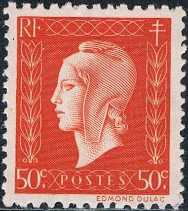 MARIANNE DE DULAC 1945. Y&T Nº 685