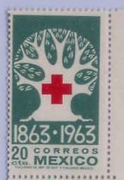 1863-1963 CRUZ ROJA