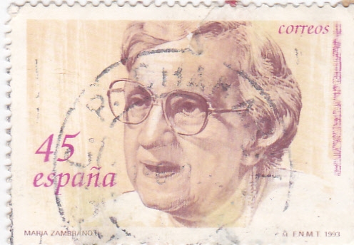 María Zambrano- Filósofa       (O)