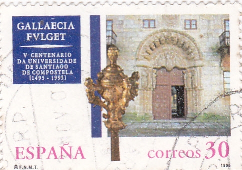 V Centenario de la Universidad de Santiago de Compostela     (O)