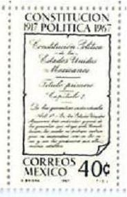 CONSTITUCION POLITICA DE LOS ESTADOS UNIDOS MEXICANOS  1917- 1967