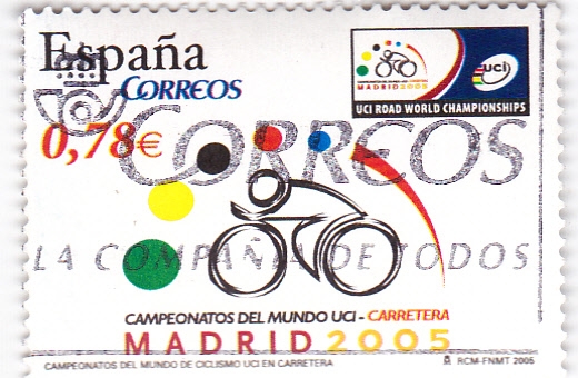 Campeonatos del Mundo de Ciclismo UCI en carretera -MADRID 2005        (O)