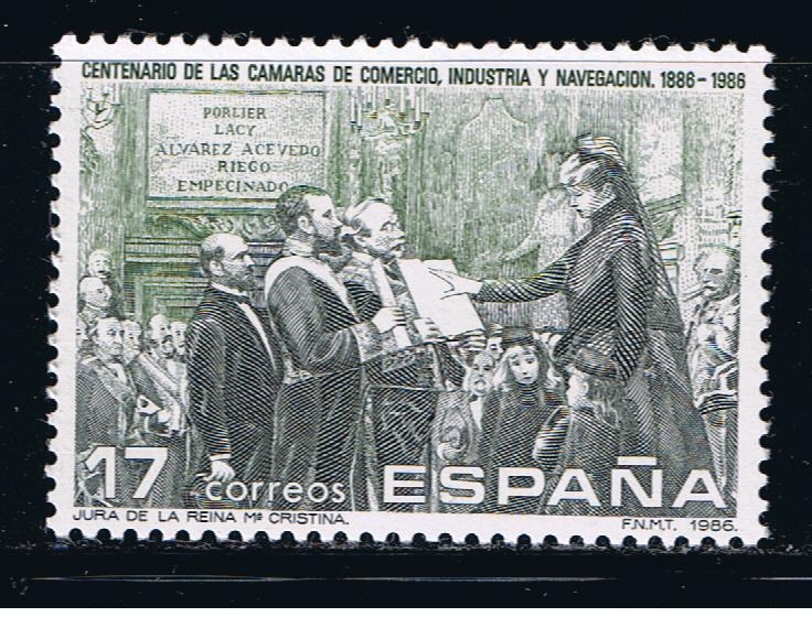Edifil  2845  I Cente. de la creación de las Cámaras de Comercio, Industria y Navegación.  