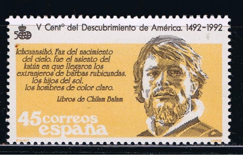 Edifil  2865  V Cente. del Descubrimiento de América.  