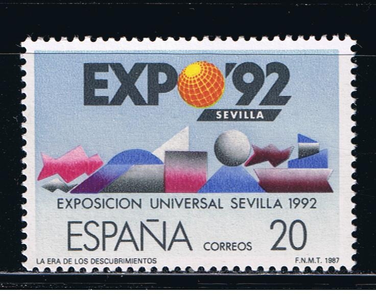 Edifil  2875A  Exposición Universal de Sevilla EXPO¨92  