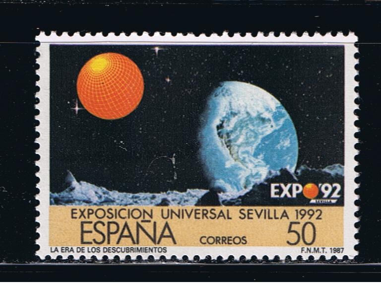 Edifil  2876A  Exposición Universal de Sevilla EXPO¨92  