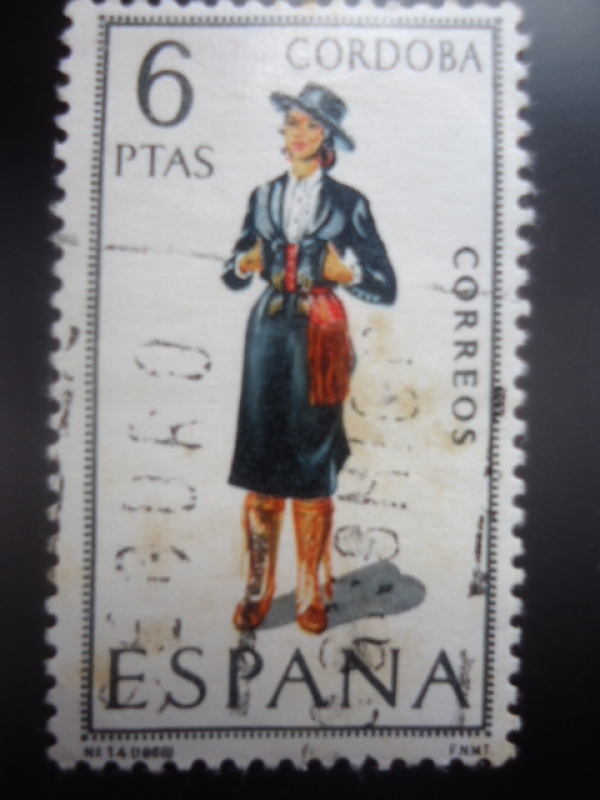 Ed:1840- Trajes Típicos Españoles-CORDOBA (Nº14)
