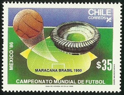 CAMPEONATO MUNDIAL DE FUTBOL MEXICO 86 - ESTADIO MARACANA BRASIL 